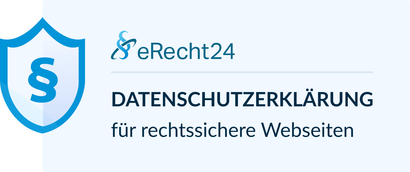 Datenschutzerklärung für Rechtssichere Webseiten SERAWEB - Agentur Partner eRecht24